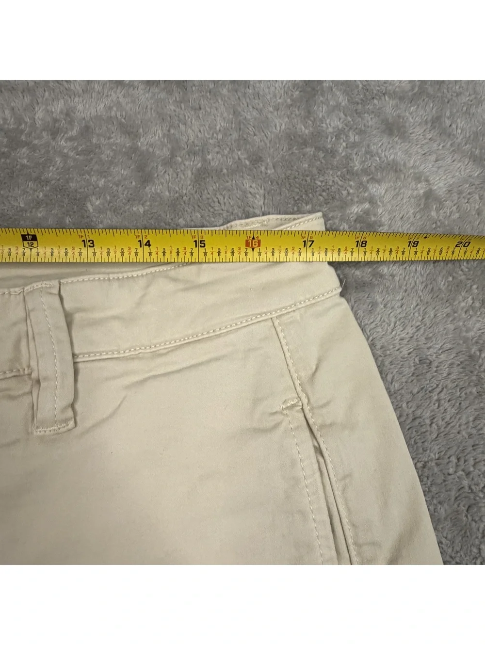 Mavi Simon Beige Chino Shorts Men’s 36 Stretch Cotton Bermuda Casual